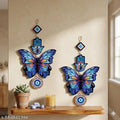 Butterfly Evil Eye Wall Hanging Set of 2 – product image
